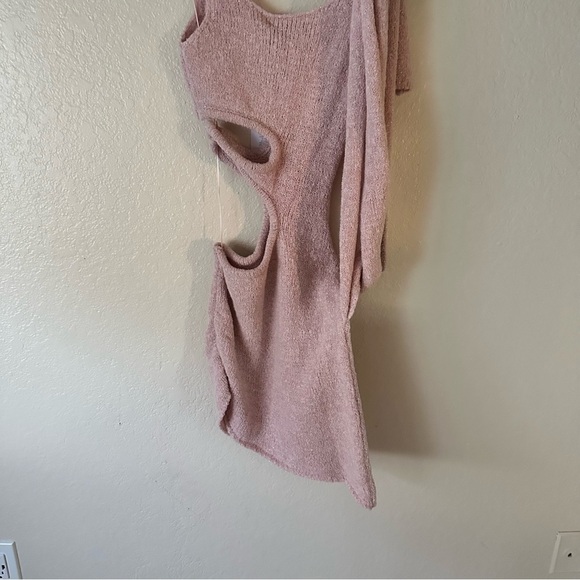 New Asta Allegra mini cutout dress pink size XS - Picture 8 of 16